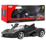 Nuotoliniu būdu valdomas automobilis Ferrari LaFerrari Aperta RASTAR 1:14 modelis juodas