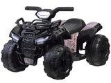 QUAD įkraunamas vaikiškas keturatis juodas