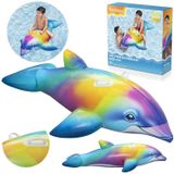 Pripučiamas vandens čiužinys Bestway Colorful Delphin 41541, 168 x 66 cm