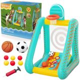 Bestway Lauko žaidimas 3 viename: krepšinis, futbolas ir taiklumo žaidimas 127x109x178cm 52813