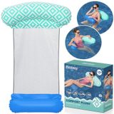 Pripučiamas čiužinys Bestway Comfort Plush 43555 145 cm x 87 cm, mėlynas/žalias