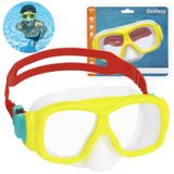 Nardymo kaukė Bestway Aquanaut 22039, raudona/geltona
