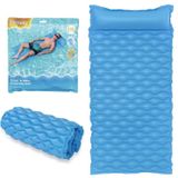 Pripučiamas čiužinys Bestway Floatn Roll 44020, 213x86 cm, mėlynas