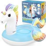 Pripučiamas plaustas Bestway Unicorn 41113, 224 x 164 cm,