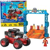 Konstruktorius Mega Bloks Hot Wheels Monster Truck Bone Shaker Crush Course, HKF87