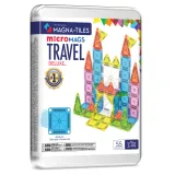 MAGNA-TILES magnetinis konstravimo rinkinys, prabangus kelionių rinkinys, 55 dalys