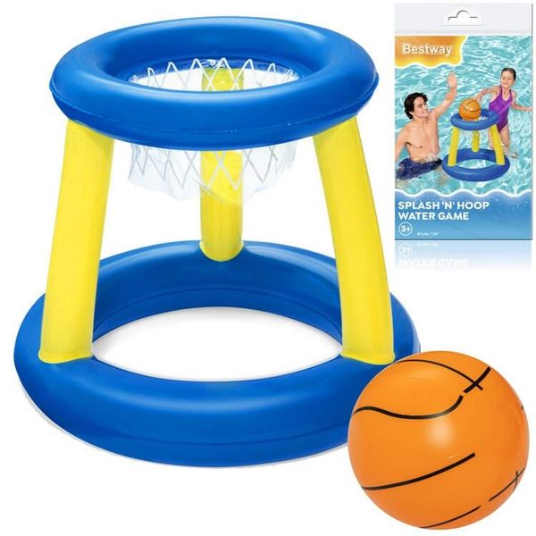 Pripučiamas vandens krepšinio rinkinys Bestway 52418, 61 cm